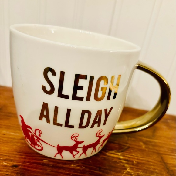 Sleigh All Day Christmas Coffee Mug - Picture 2 of 3